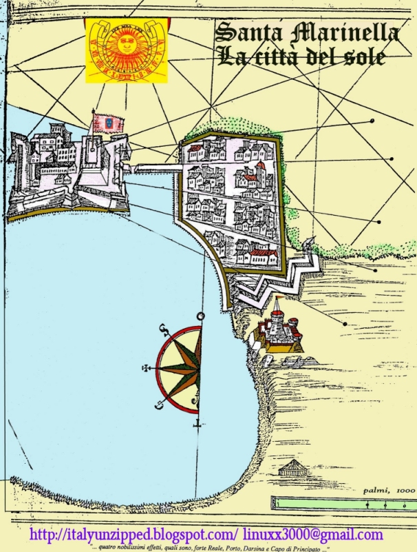 Fig. 2 porto città efortezza 1713 s.marinella