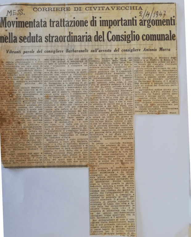 ARTICOLO MESSAGGERO