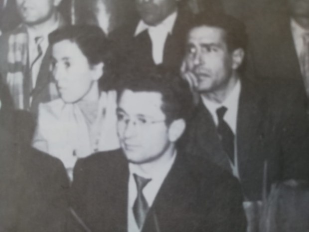 Ennio Piroli Pucci ad un Convegno PCI