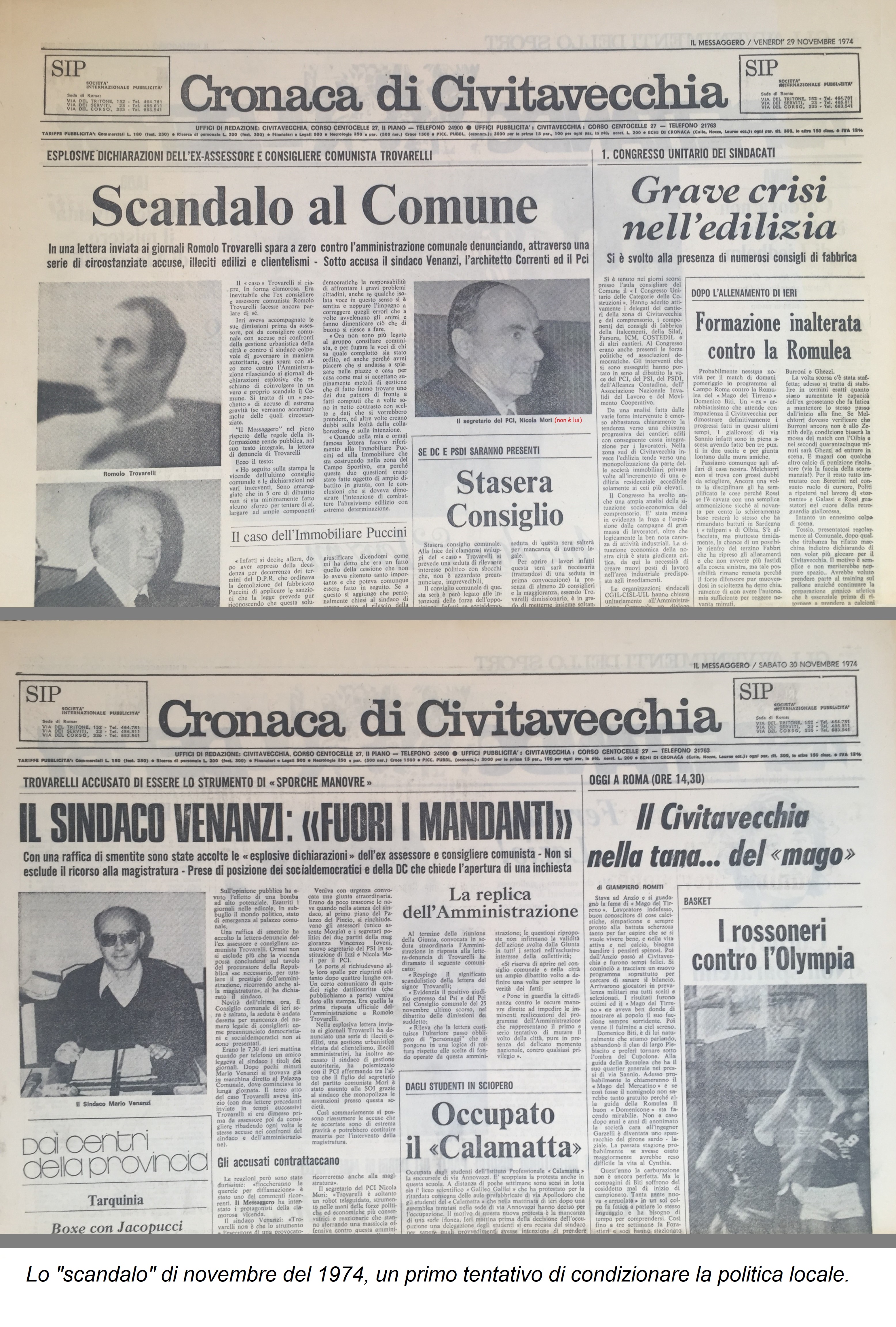 1974.11.29. Scandalo in Comune